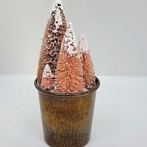 Bottlel brush tree decor